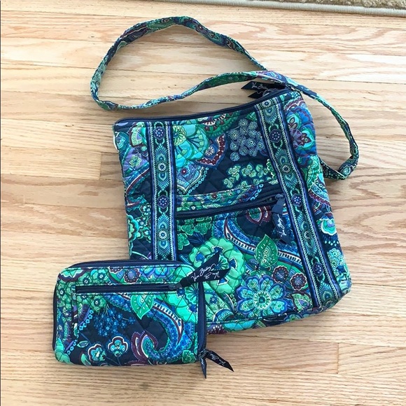 Vera Bradley Bags Vera Bradley Mailbag And Matching Wallet Poshmark
